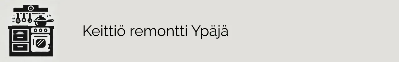 Keittiö remontti Ypäjä